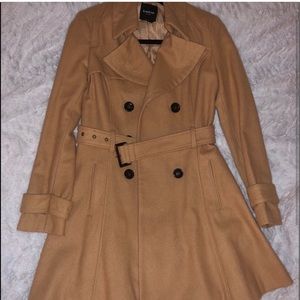 Tan Bebe Peacoat